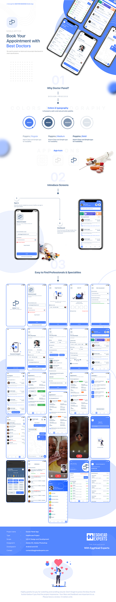 Best UI/UX Design for Doctor’s Appointment Booking App app design app development appointment design design app designer designers doctors ui uidesign ux ux design