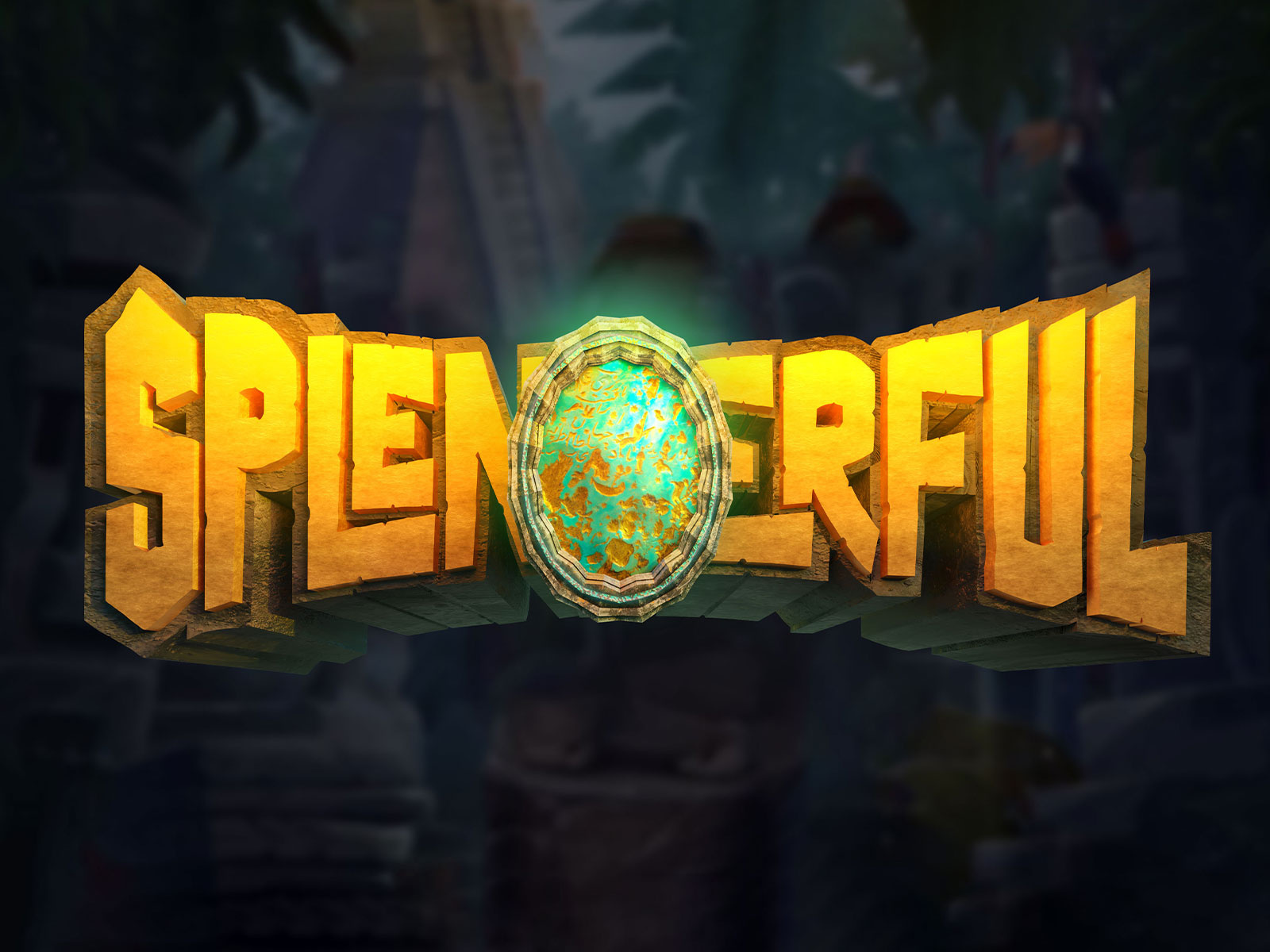 Splenderful - Game logo 3d 3d artist 3d game 3d illustration 3d illustration game 3d logo 3dart arminkhorsandipour art blender branding game art game design gameboard logo logo game