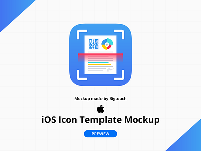 Document Scanner App (iOS) android icon apple blue colors design document scanner document scanner apps flat icon ios app design ios design ios icon logo trendy ui vector