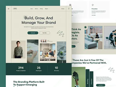 Startup Agency Website agency branding business creative landing landing. webdesign minimal orix product designer saas sajon startup ui designer visual designer web designer
