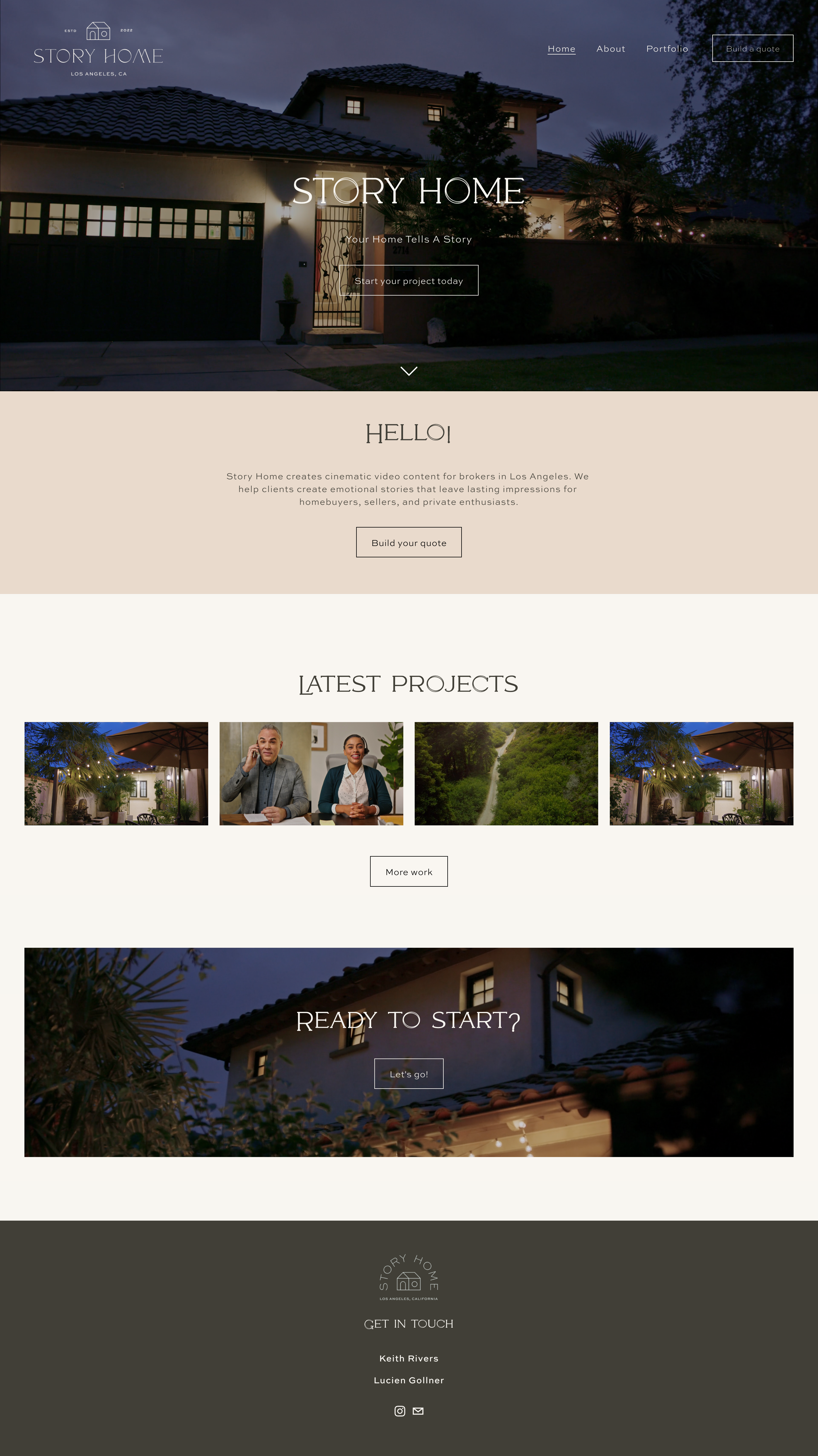 Story Home | Squarespace Web Design css design html javascript squarespace web design