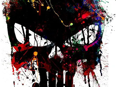 Splash Skull animation branding business logo design design discount illustration logo design logodesign logotype ui