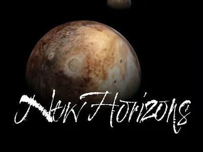 NewHorizons calligraphy design handwriting rulingpen type