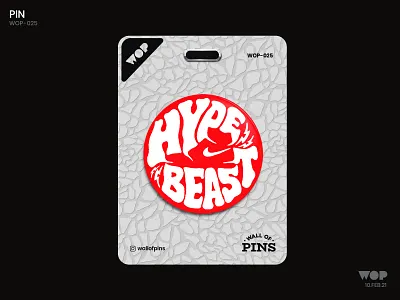 WOP 025 adobe badgedesign design hypebeast illustration nike sneakers wallofpins