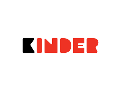 Kinder Refont brand brand design brand identity branding branding concept design dribbble dribble font font awesome font design font family fonts fontstyle illustrator logo logo design logodesign typography vector