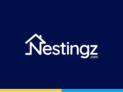 Nestingz Logo branding home logo house logo logodesign nest nest logo nesting nestings nestingz nestingz logo nestingz.com property logo real estate logo real estate logo design