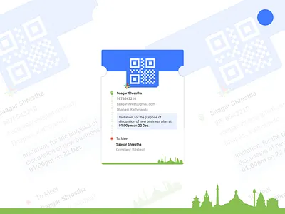 Visitors Detail illustration minimal mobile mobile app mobile app design mobile apps ui uiux ux