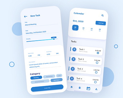 Solo Tasks (New task and Calendar Screens) app app design application graphic minimal minimal design minimalism minimalist minimalistic tasks tasks app ui ui ux ui design uidesign uiux uiux design uiux designer uiuxdesign uiuxdesigner