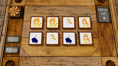 Memory Game UE4 art design