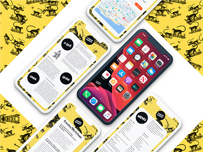 Curious Monkey App app branding design ui ux