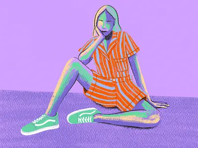 Some of my favorite outfits - 1 character character design clothing fashion fashion illustration illustrator pencil texture