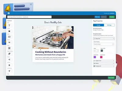 AWeber Ecommerce app design platform design product design ui ui design ux