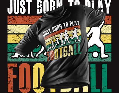 Football Player T-Shirt Design amazon t shirts design born to play football custom font t shirt design a t shirt lab editable t shirt design template football football player halloween movie t shirts player playing football sports t shirt design tshirtdesign typography