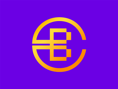 Joining the Bitcoin game :p abstract bitcoin bitcoins branding branding and identity coin logo custom type geometric icon lettermark logo logo design logotype monogram monogram logo symbol type design typography vector