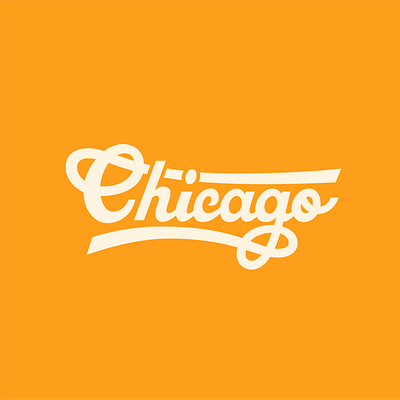 Chi-Town chicago design illustration logodesign pizza script script lettering type design typography typography art typography logo vector