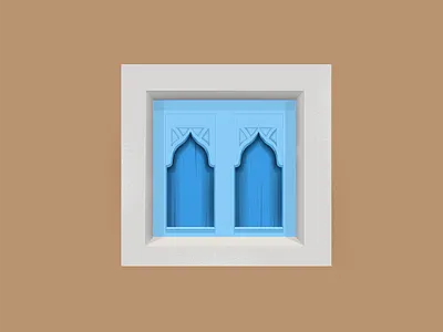 wooden window arabic design drawing illustrator oman ornament ornaments traditional