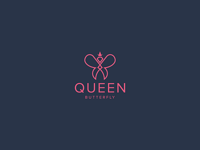 Queen Butterfly Minimal logo design attractive logo brand identity branding branding agency branding and identity branding concept branding design business logo butterfly illustration butterfly logo butterfly sketch design logo hmqgraphix identity branding identity designer logo mark logotype minimalist logo modern logo queen logo