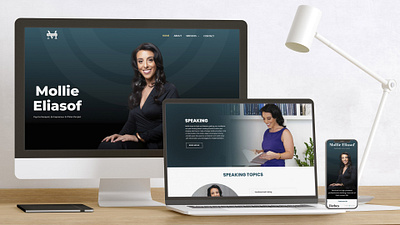 Mollie Eliasof - Personal Service Website branding design elementor graphic design web design website wordpress