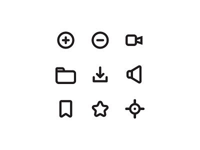 Daily UI Challenge - day #55 daily 100 challenge dailyui design flat icons icons pack iconset minimal