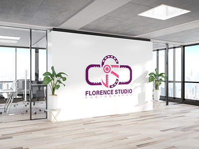 Logo design for Florence Photography Studio adobe illustrator adobe photoshop brand design brand identity branding business logo graphic design illustration illustrator logo logo design branding logo designer