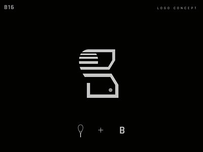 B16 branding design flat icon illustrator isotype logo logo design logotype minimal minimalism minimalist minimalist logo racket rackets sport sports typography ui vector