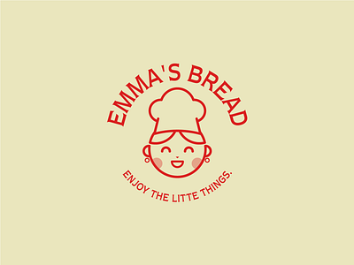 Emma's bread bakery logo bakery logo design branding design graphic design identity design logo logo design logo design branding logo design concept logo design inspiration logo designer logo designing logo designs logo mark logo marks logodesign logos minimal woman face logo