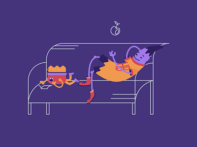 Break art cartoon education illustration illustrator school