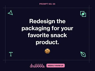 Redesign the Packaging for Your Favorite Snack Product challenge community design dribbble dribbbleweeklywarmup grow learn learning prompt weekly warm up