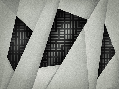 The Hidden Maze abstract abstract illustration abstraction airbrush artwork avantgarde cubism expressionism geometric german expressionism grain high contrast illustration labirynth monochrome shapes textured