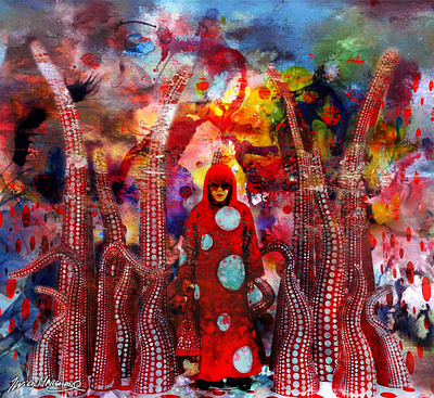 Kusama Yayoi artiste visuelle japonaise