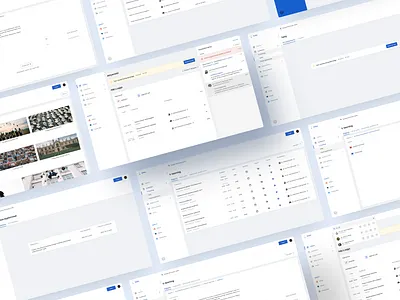 University E-learning Web UI dashboard ui design design system dribbble e learning ui uidesign web webdesign