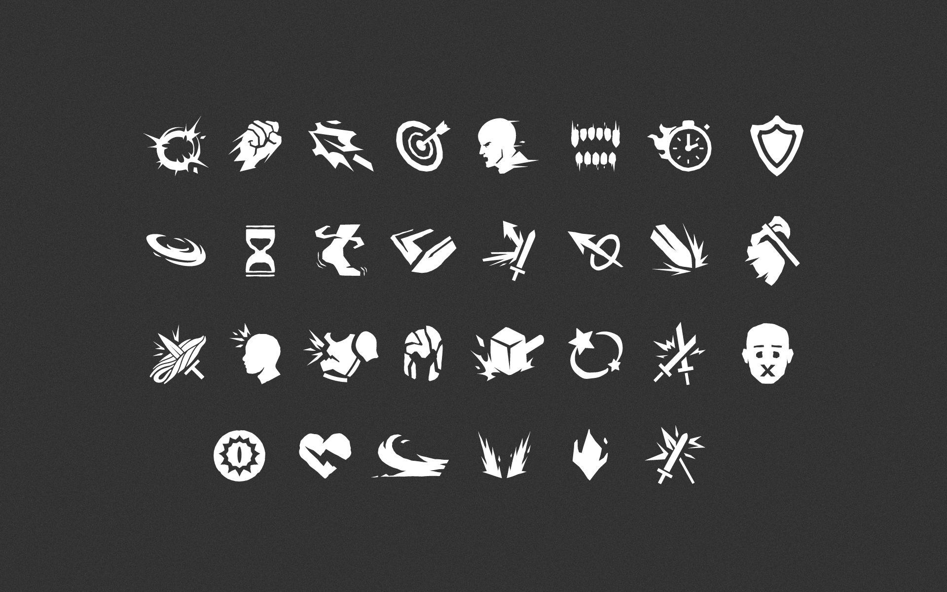 RPG/Fantasy Game Icons design gaming illustration minimal ui vector