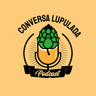 Podcast Icon beer beer art beer branding icon podcast podcast logo podcasting