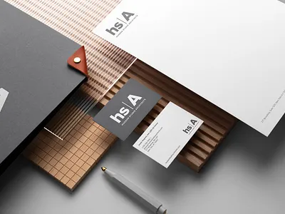 hsA Identity Design branding graphic design identity logo