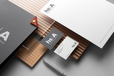 hsA Identity Design branding graphic design identity logo