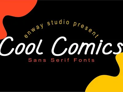 Cool Comics Display Font advertising brand design branding calligraphy calligraphy font comic comic font comics design display display font font logo sans serif signature fonts typography