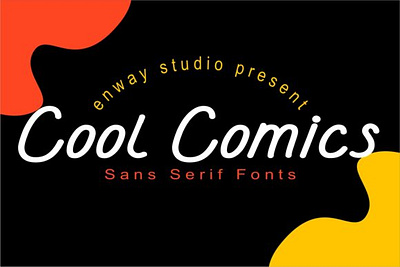 Cool Comics Display Font advertising brand design branding calligraphy calligraphy font comic comic font comics design display display font font logo sans serif signature fonts typography