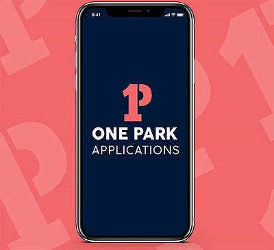 One Park Applications Logo brand brand design brand identity branding design design identity design logo logodesign