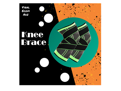 Knee Brace branding design graphic design illustration typography