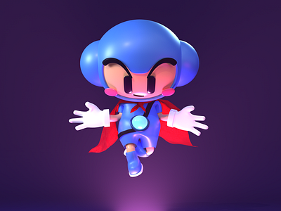 MONSTER PIDAN 3d c4d character design charcter design