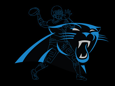 Carolina Panthers - Helmet Rotate by Jordan Grimes on Dribbble