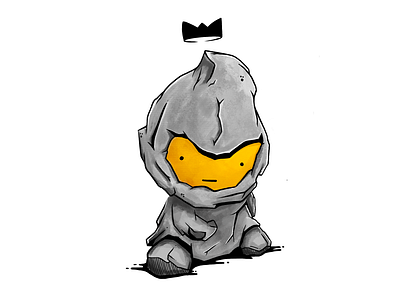 Young king branding btc characterdesign charcter crypto art design eth illustration nft texture
