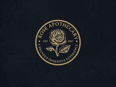 Rose Apothecary Tribute branding design illustration illustrator cc logo