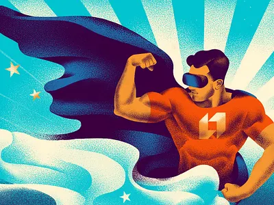 Defender of the Fatherland Day branding illustration russia vintage