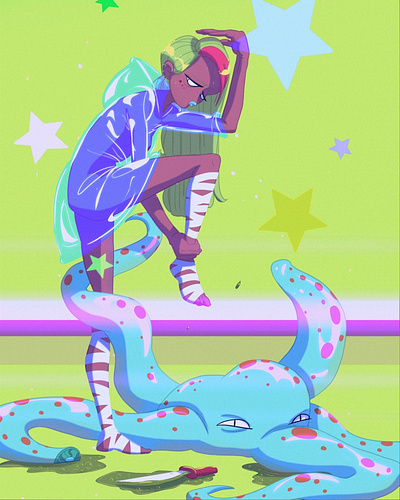 girl animation animation design art artist artwork character design design illustration illustrations photoshop