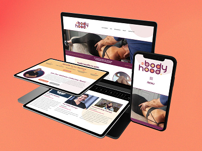 The Bodyhood Website Design/Build website design