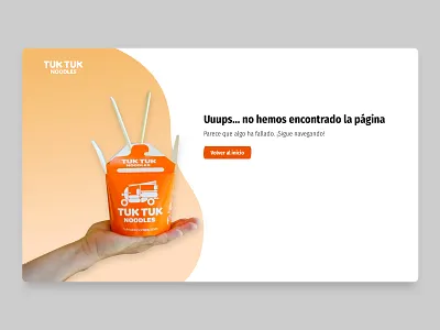 Error 404 Tuktuk Noodles 404 404 error 404 page art design error error page minimal minimalist noodles ui
