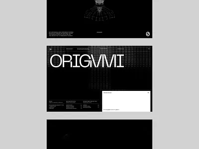 ORIGVMI || UX/UI & Motion 3d 3d design animation cybernetics cybersecurity design development figma hackers motion design motion graphics redshift security ui uidesign uiux ux ui web design webdesign webflow
