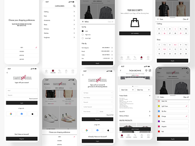 E-Commerce Shopping platform(Coming Soon) app best of 2022 branding dribbble 2022 e commerce app light ui mobile app design product design retail app ui user experience user interaction user interface ux