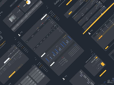 Biozi dark theme (online quiz maker) charts dark mode dark theme dark ui exam interface quiz responsive results students tags teachers ux web design